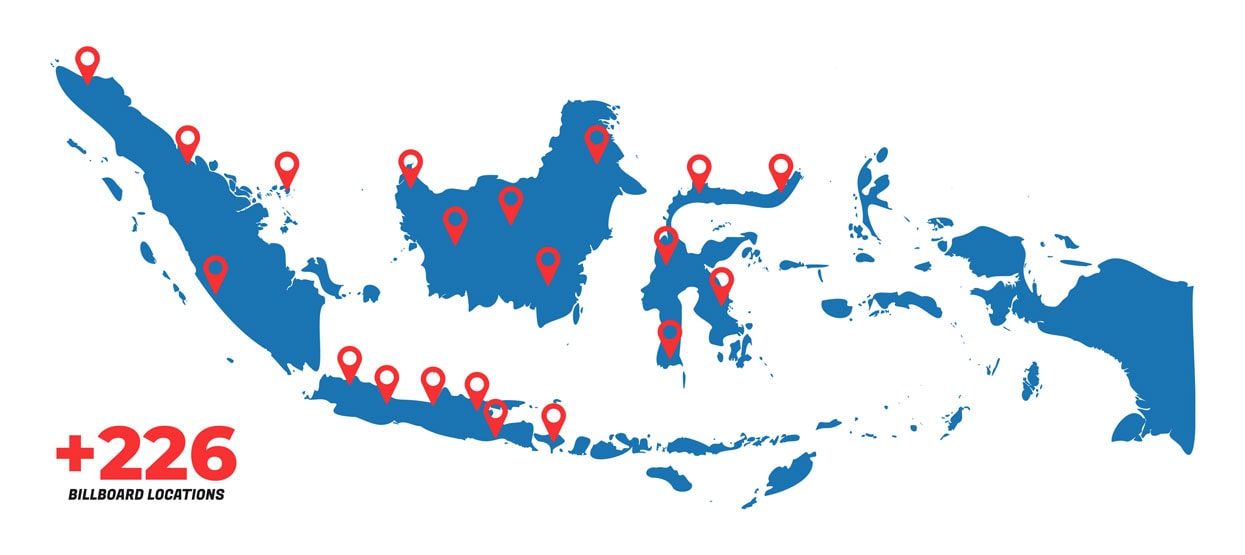 Jasa advertising surabaya map