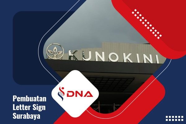 Pembuatan letter sign surabaya