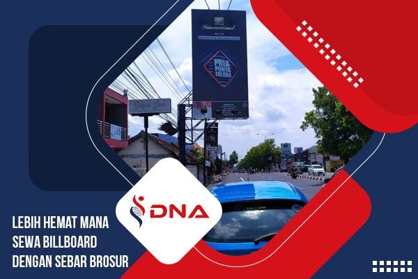 Perbandingan sewa billboard dengan sebar brosur