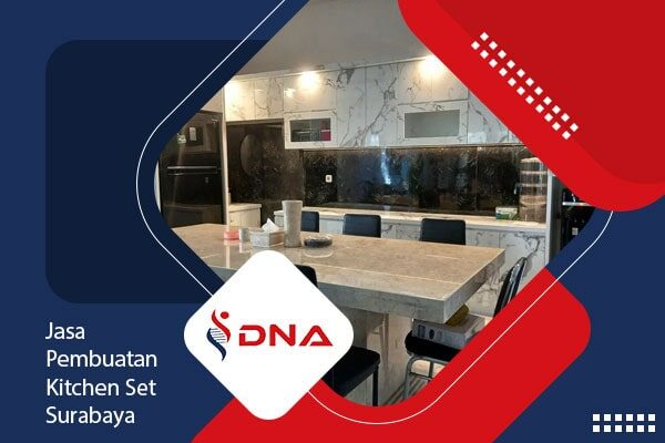 Jasa pembuatan kitchen set surabaya
